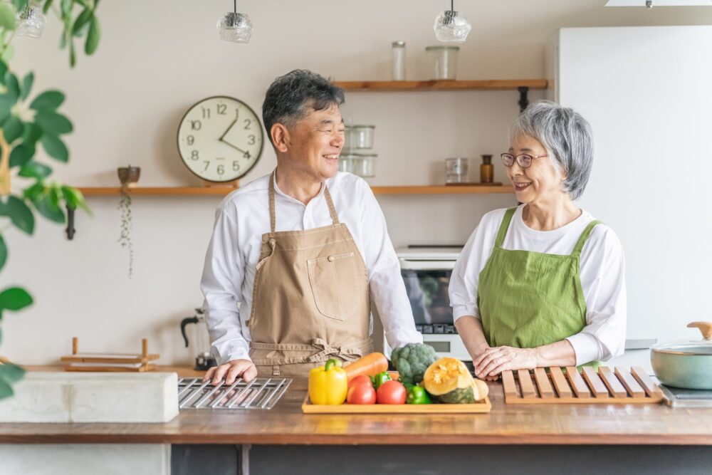 高齢者にも優しいバリアフリーキッチン