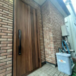 海老名市|補助金活用で玄関ドア交換と階段窓インプラス断熱リフォーム